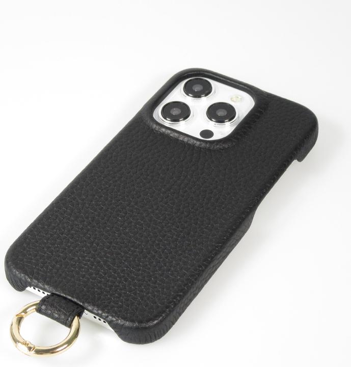 Image du produit PhoneLook Coque Premium cuir véritable de luxe avec lanière en cuir réglable et amovible + MagSafe (Apple iPhone 14 Pro)