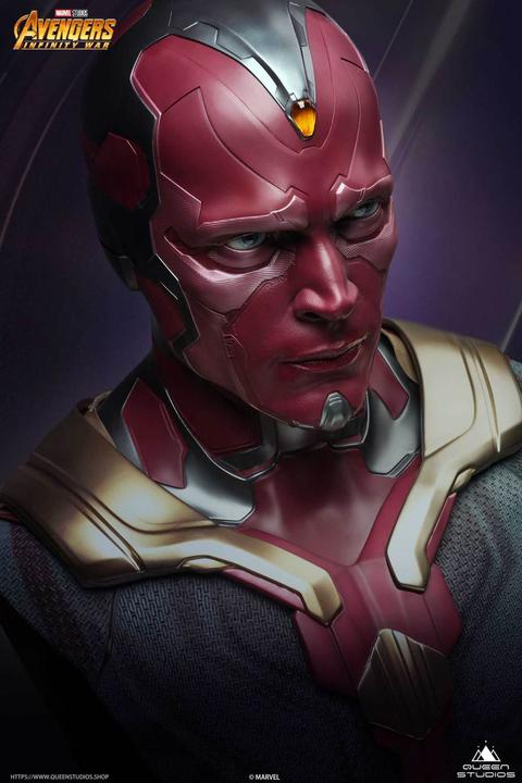 Actual product image Queen Studios Avengers Infinity War buste 1/1 Vision 66 cm