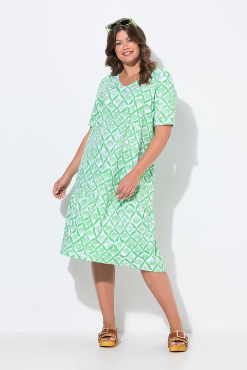 Actual product image Laurasøn Shirt-Kleid, 1/2 Arm, V-Ausschnitt (54)