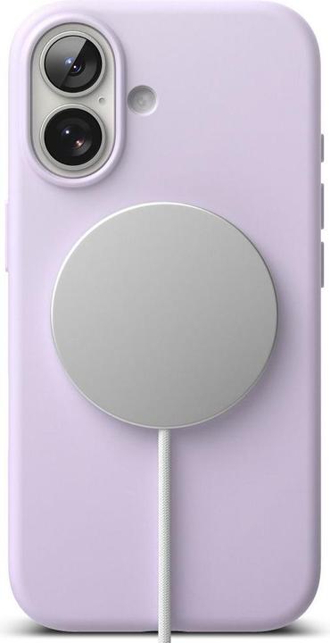 Immagine prodotto Ringke Silikon Magnetische MagSafe Hülle für iPhone 17 - Lila (Apple iPhone 17)