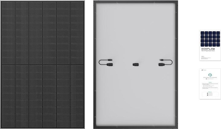 Immagine prodotto EcoFlow Modulo solare monocristallino Combo rigido (400 W, 21.80 kg)