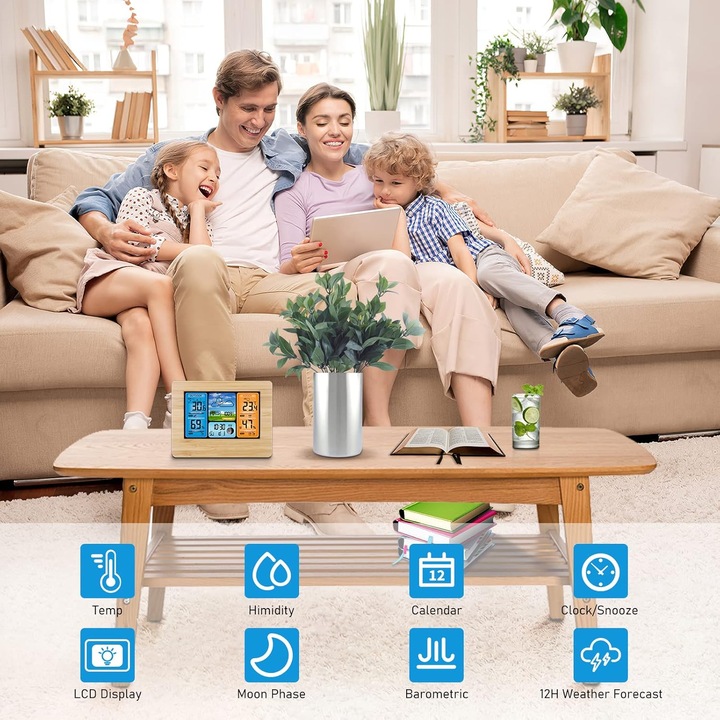 Actual product image AOZBZ Funkwetterstation