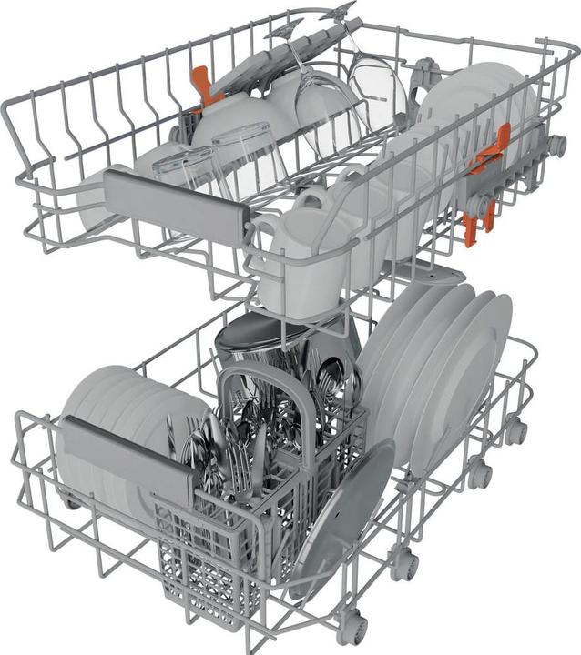 Actual product image Hotpoint Geschirrspüler Freistehend HA3FC10BS7A0S Inox