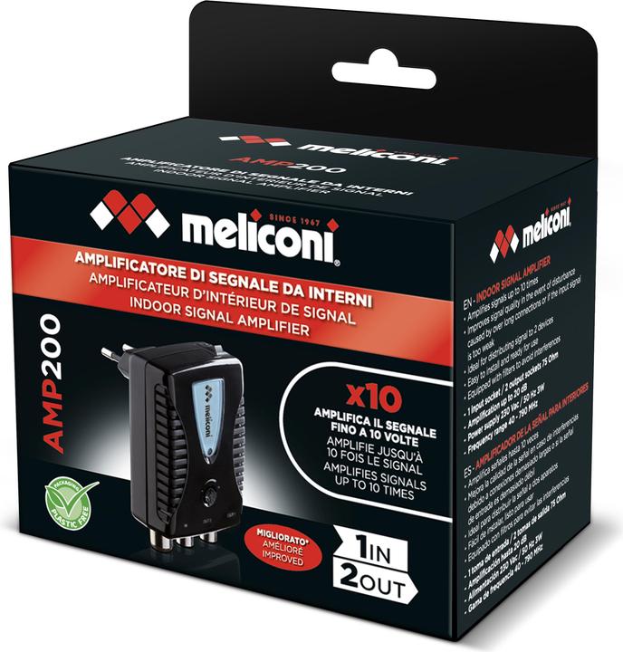 Produktbild Meliconi AMP 200 TV-Signalverstärker 40 - 790 MHz