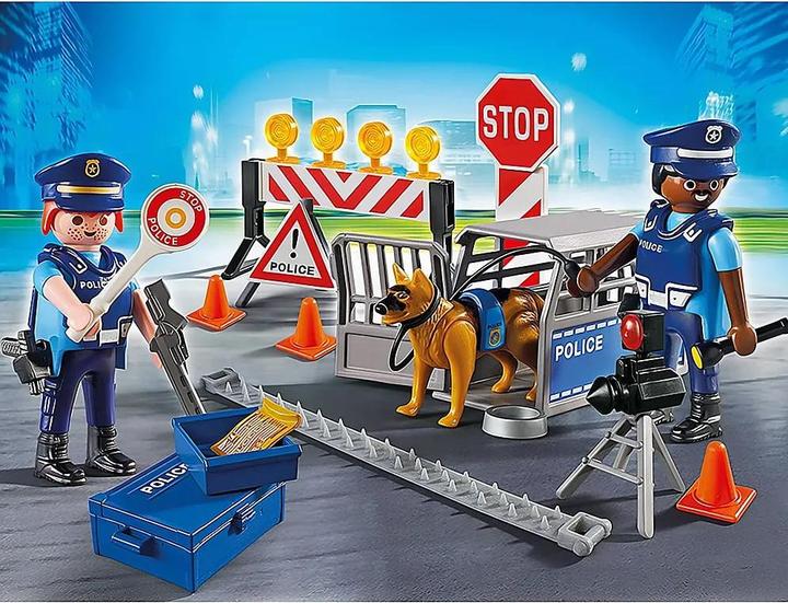 Actual product image Playmobil Police roadblock (6878, Playmobil City Action)