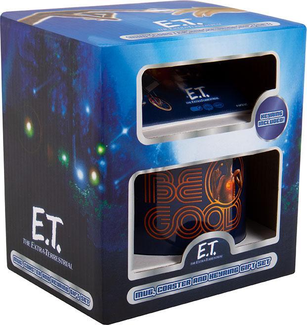 Immagine prodotto Fizz Creations Tazza, sottobicchiere e portachiavi E.T. - The Extra-Terrestrial Set Be Good (250 ml, 3 x)
