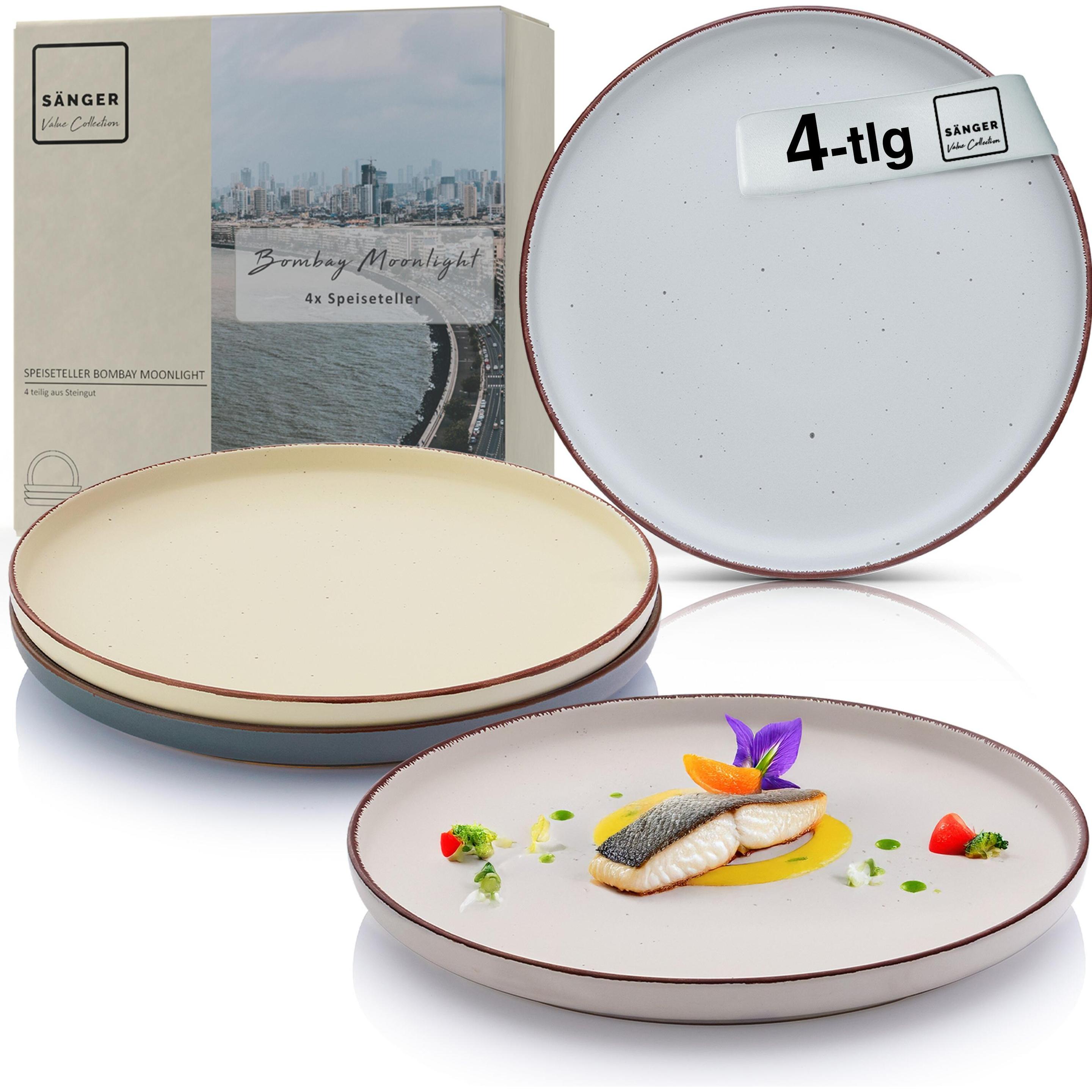Sänger Speiseteller Set Bombay Moonlight, Teller, Mehrfarbig