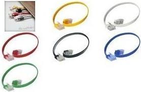 Produktbild Shiverpeaks BASIC-S U/UTP Flach-Patchkabel, Kat.6, 10,0 m grün, 2 x RJ 45 Stecker, Mantel aus PVC, vergoldete Ko (U/UTP, CAT6, 10 m)