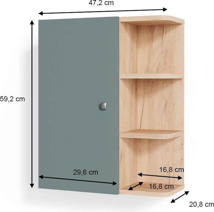 Actual product image Vicco Fynn (47.20 x 20.80 x 59.20 cm)