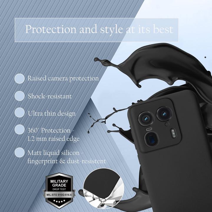 Produktbild Cadorabo Hülle für Motorola Moto Edge 50 Ultra im Liquid Case Design (Motorola Edge 50 Ultra)