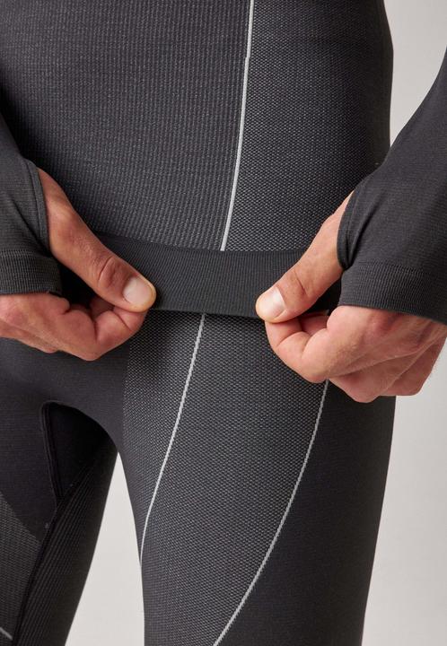 Image du produit Snocks Sous-vêtements thermiques pour hommes avec trou pour le pouce (L)