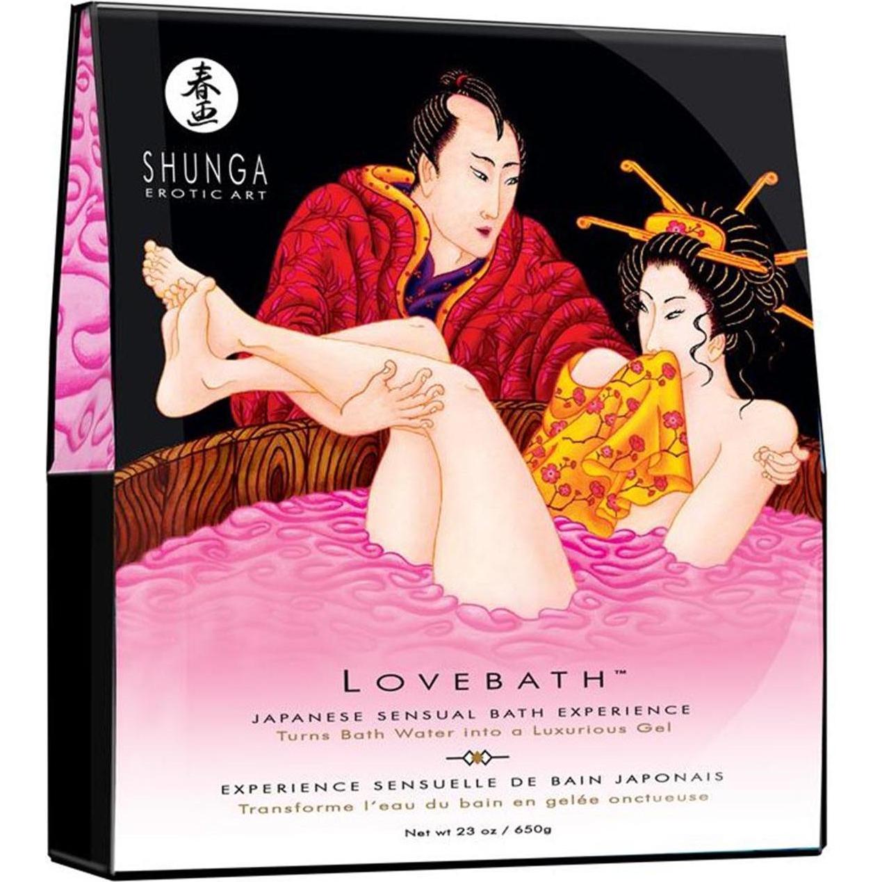 Shunga, Badezusatz, Lovebath (Badepralinen)