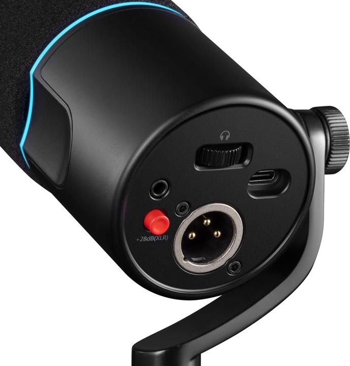 Produktbild Kisai DC01 USB/XLR Mikrofon, schwarz