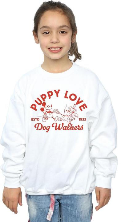 Produktbild Disney Mickey Mouse Puppy Love Sweatshirt Mädchen (104)