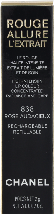 Image du produit Chanel Rouge Allure L'Extrait No 838 (838 Rose Audacieux)