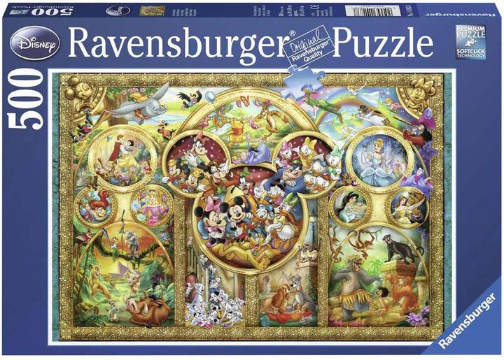 Productafbeelding Ravensburger Puzzel Disney Familie, 500 stukjes. (500 onderdelen)