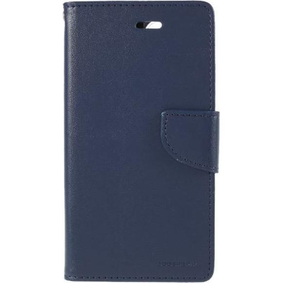Goospery Bravo Diary Series (Apple iPhone 12 Pro Max), Smartphone Hülle, Blau