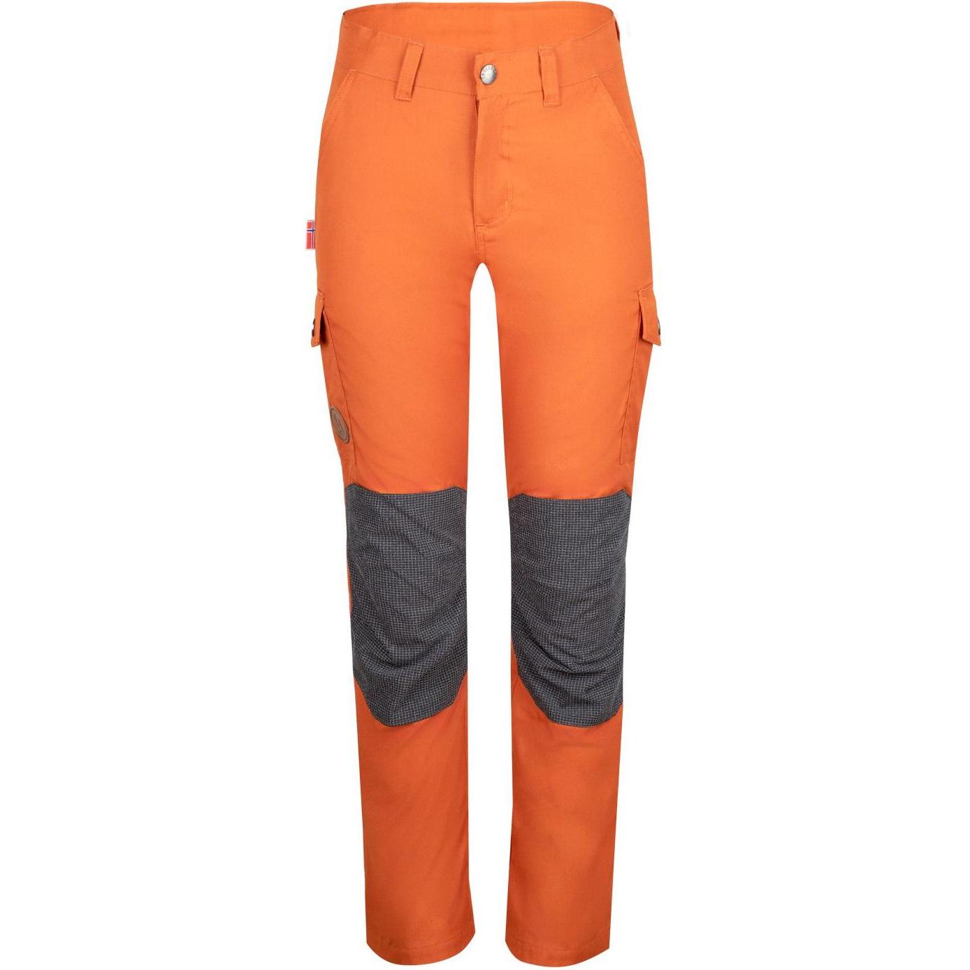 Trollkids, Unisex, Outdoorhose, Kid's Trollheimen Pants (122), Orange, 122