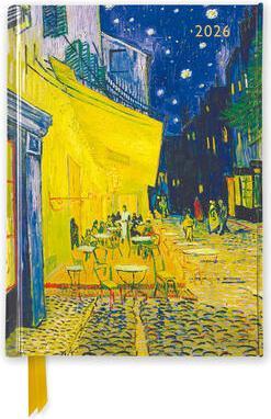 Produktbild Vincent van Gogh: Café Terrace 2026 Luxury Pocket Diary Planner - Week to View (11 x 15 cm, Harter Einband, Deutsch)
