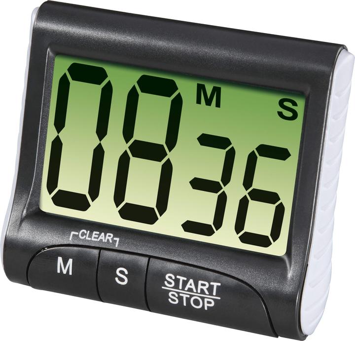 Xavax Küchentimer Küchentimer "Countdown", digital, Schwarz