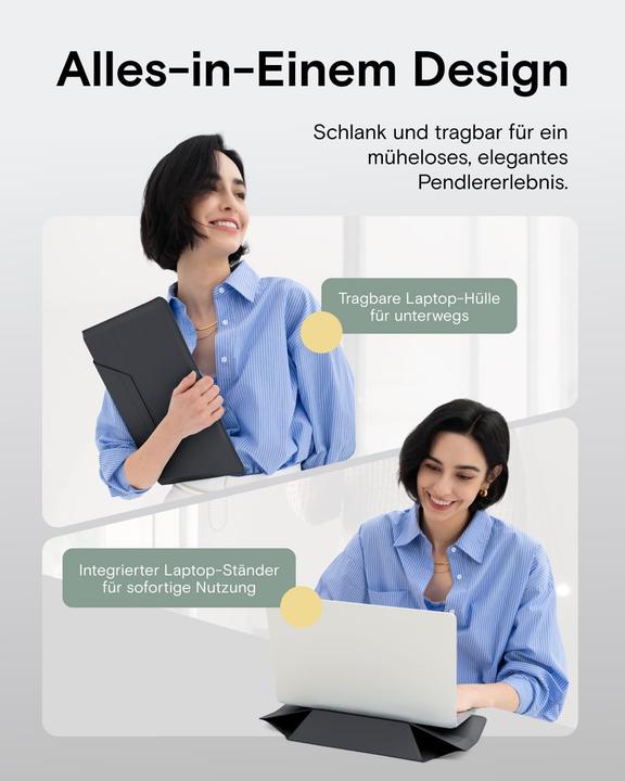 Produktbild MOFT Laptoptasche & Ständer für 15" Laptop (15", Apple)