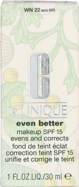 Actual product image Clinique Even Better SPF15 (WN 22 Ecru)