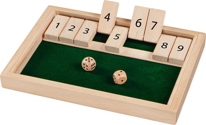 Produktbild Goki Würfelspiel Shut the box (Deutsch, 1 - 2 Spieler)