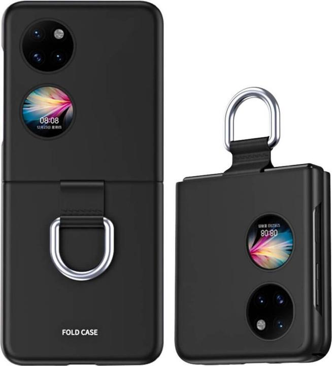 Produktbild Cover-Discount Huawei P50 Pocket - Schutzhülle mit Anhänger schwarz (Huawei P50 Pocket)