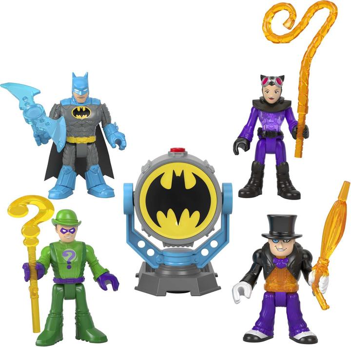 Imaginext Bat-Tech Bat-Signal Figuren Multipack