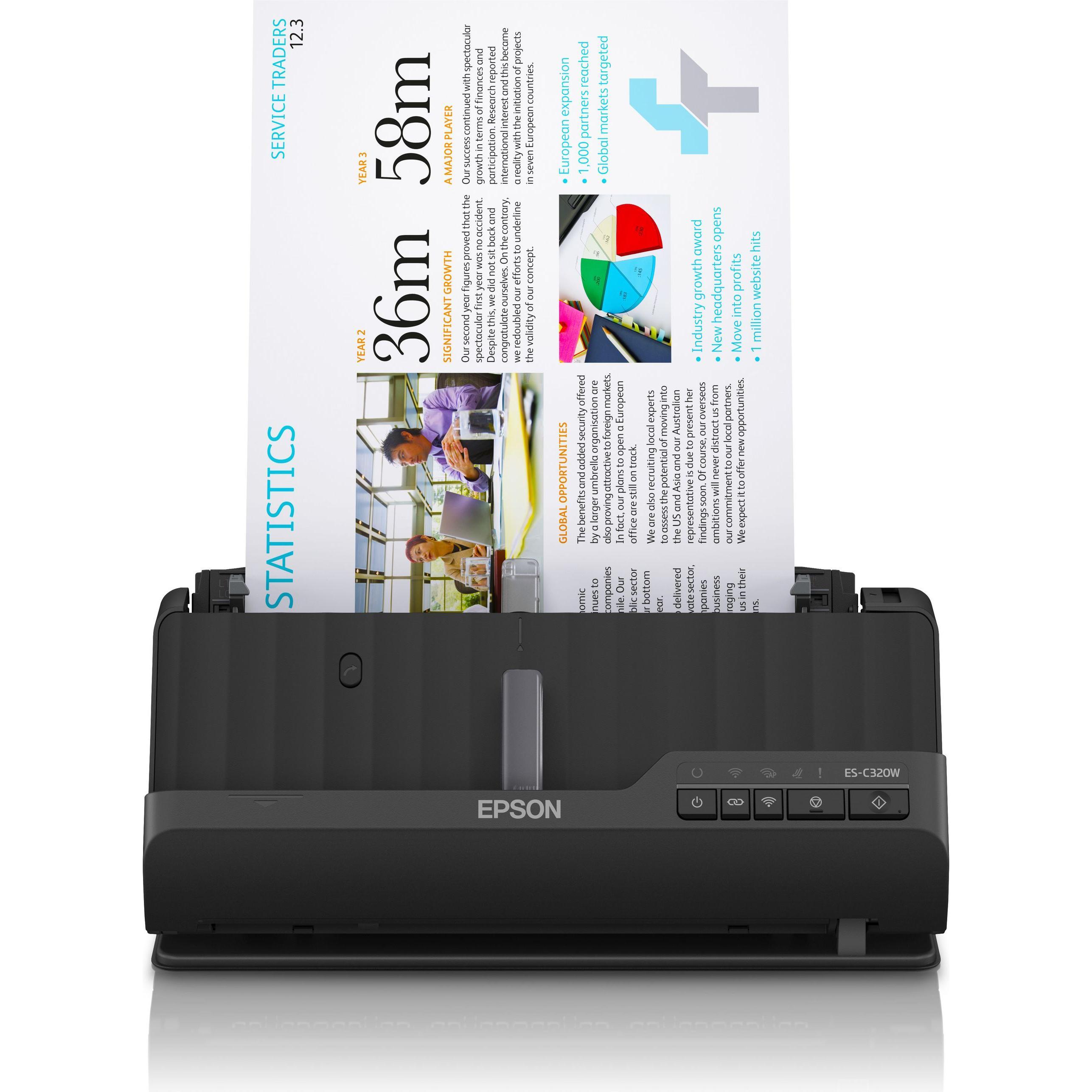 Epson, Scanner, ES-C320W (WLAN, Bluetooth, USB)