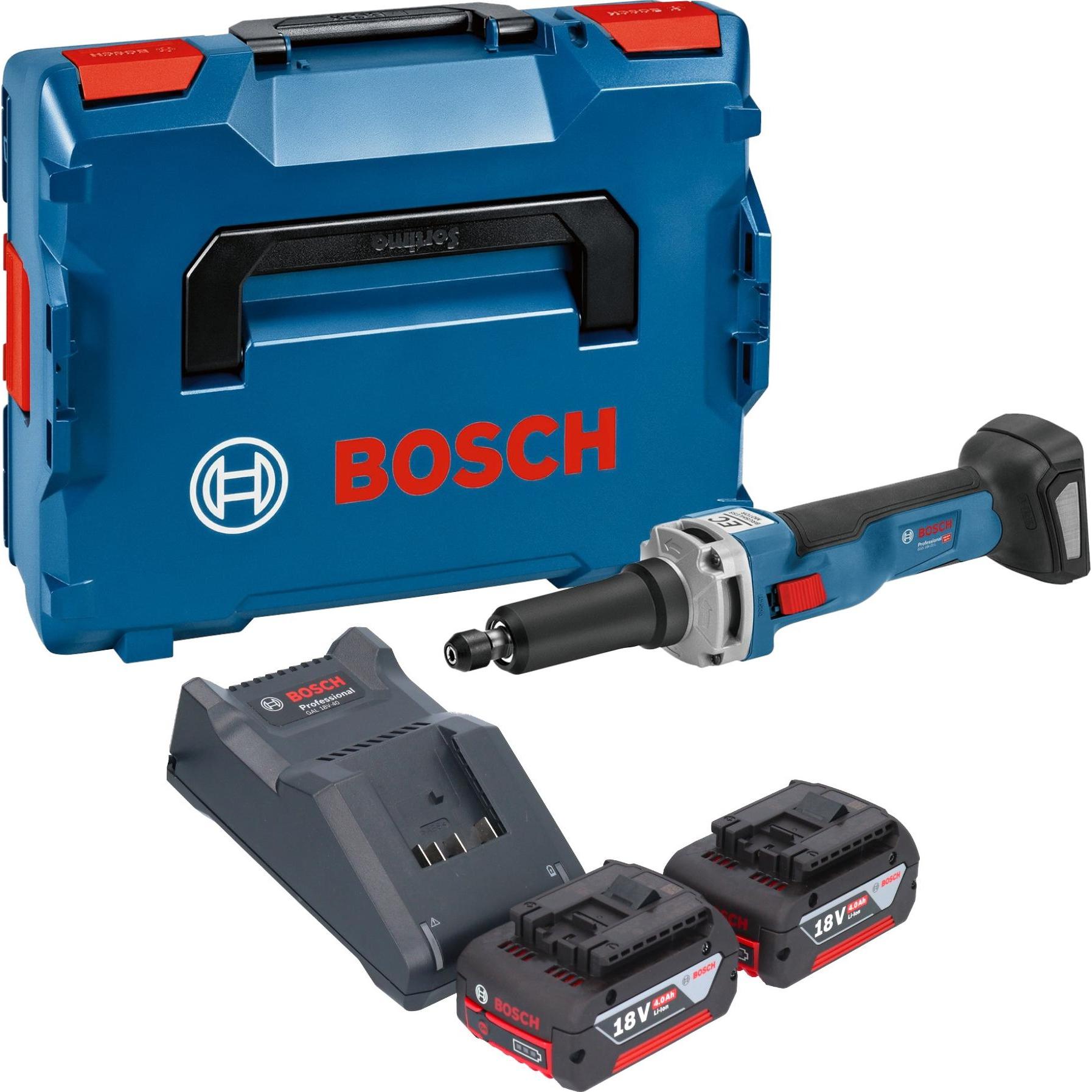 Bosch Professional, Schleifmaschine + Poliermaschine, Bosch GGS 18V-23 LC Professional Akku Geradschleifer 18 V Brushles...