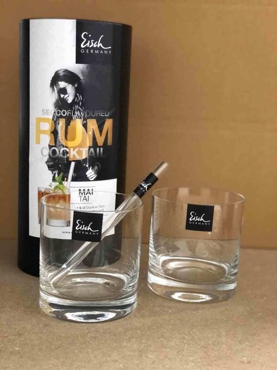 Immagine prodotto Eisch Secco Rum aromatizzato Set di 2 (4 dl, 4 x, Bicchieri da bibita lunghi)
