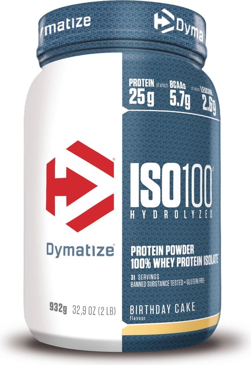 Image du produit Dymatize ISO 100 Hydrolysé (Birthday Cake, 1 pcs, 932 g)