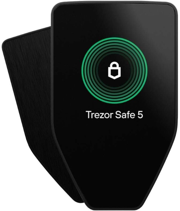 Trezor Safe 5 - Black Graphite (Bitcoin, Ethereum Classic, Cardano, Dogecoin, Litecoin, Bitcoin Cash, Stellar, Weitere)