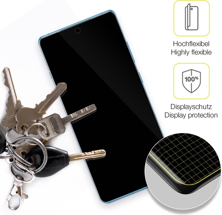 Actual product image Dipos 3D Full Cover Screen Protector (1 Piece, OnePlus 12R)