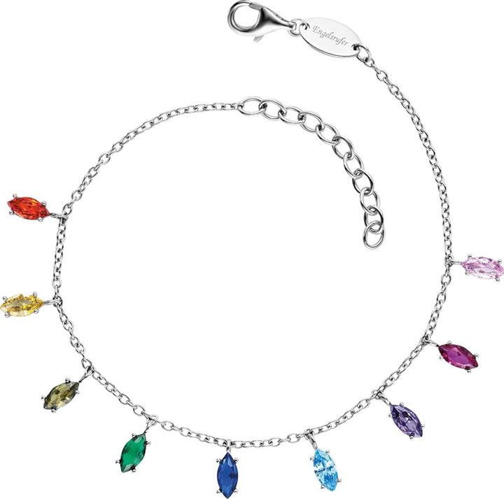 Immagine prodotto Engelsrufer Bracciale di pietre volanti (20 cm, Argento 925)