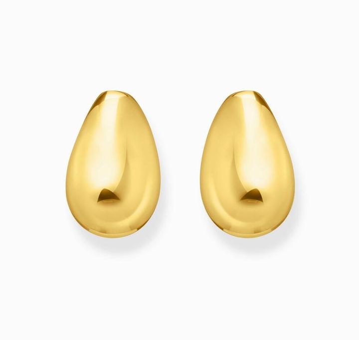 Image du produit Thomas Sabo Boucles d'oreilles en forme de goutte d'eau (Or jaune 750 plaqué or, Argent sterling 925)