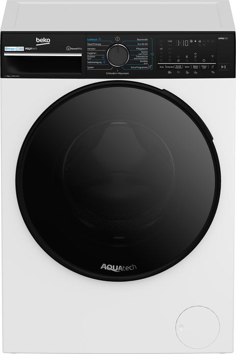 Produktbild Beko B7WFU69418W Waschmaschine 60cm Frontlader (9 kg, Links)