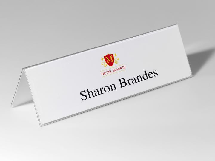 Image du produit Durable Porte-nom de table en film rigide