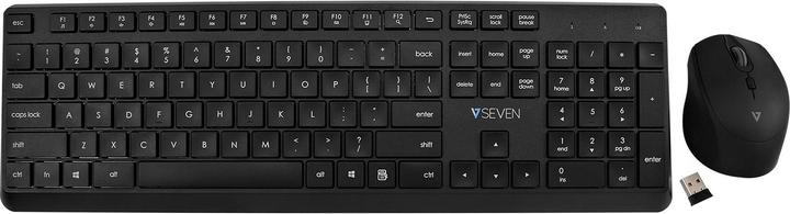 Immagine prodotto V7 Tastiera Pro Wireless Mouse Noi (USA, Senza fili)