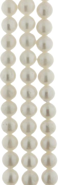 Actual product image Leyda Baroque White Pearl Strand
