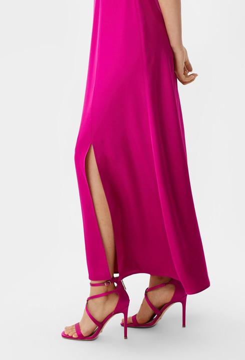 Produktbild Comma Kleid Satinkleid mit Drapierung und Beinschlitz (40)