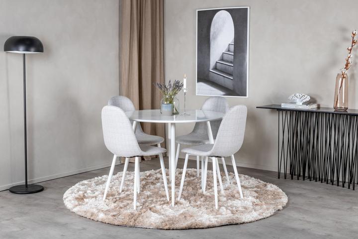 Image du produit Venture Home Table de salle à manger Plaza (75 x 100 x 100 cm)