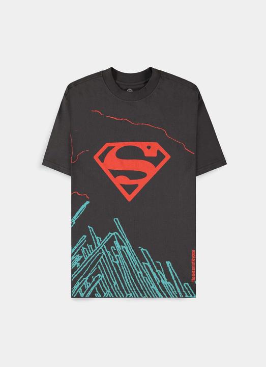 Produktbild Difuzed Superman - Dark Grey son of Krypton Men's Loose Fit T-shirt - M (M)
