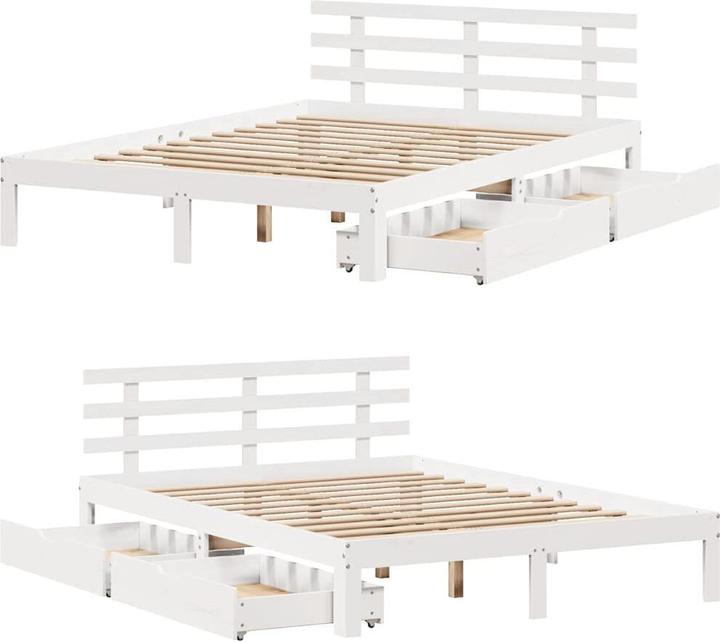 Image du produit vidaXL Bettrahmen (140 x 190 cm)