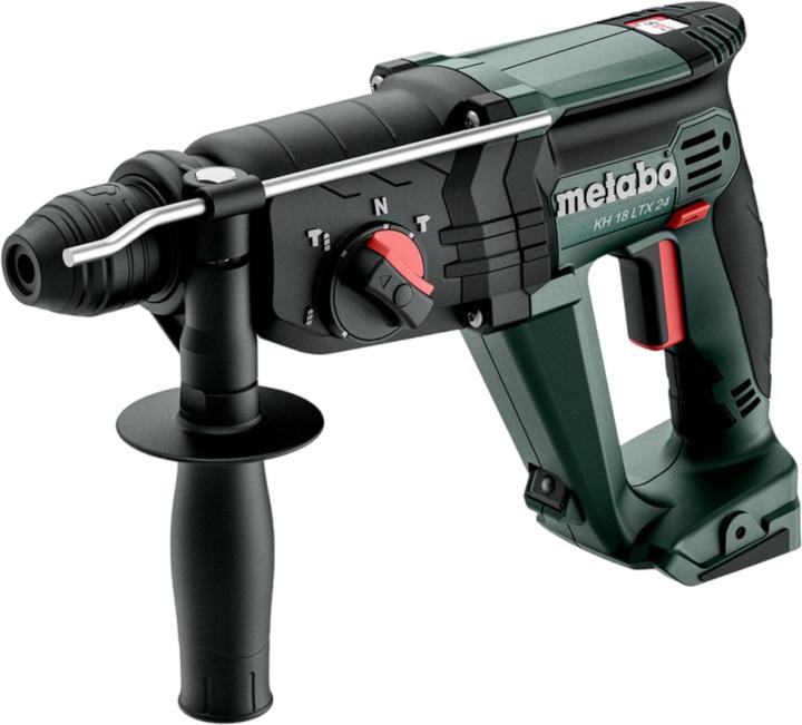 Produktbild Metabo KH 18 LTX 24 Akku Kombihammer 18 V 2,1 J SDS Plus + 1x Akku 4,0 Ah - ohne Ladegerät (Akkubetrieb)