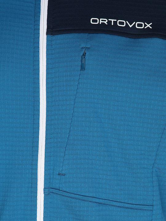 Actual product image Ortovox Fleece Light Grid Hooded Jacket (S)