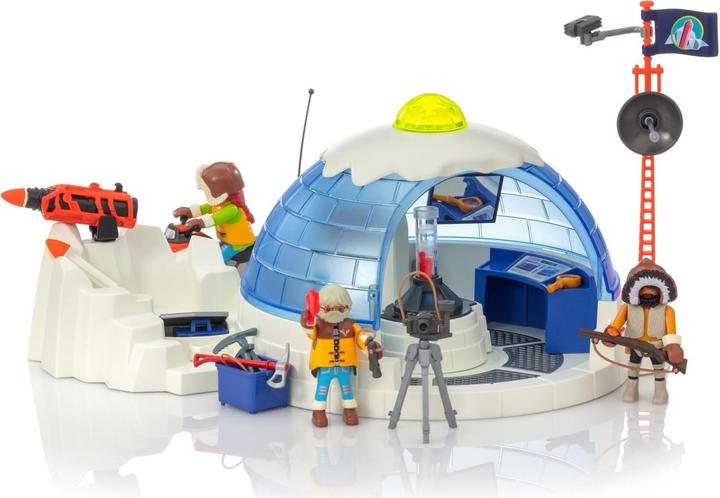 Actual product image Playmobil Polar Ranger Headquarters (9055)
