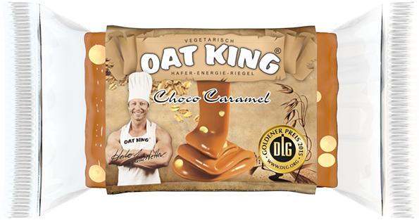 Image du produit Oat King Barre énergétique à l'avoine (Caramel, Chocolat, 1 pcs, 95 g)
