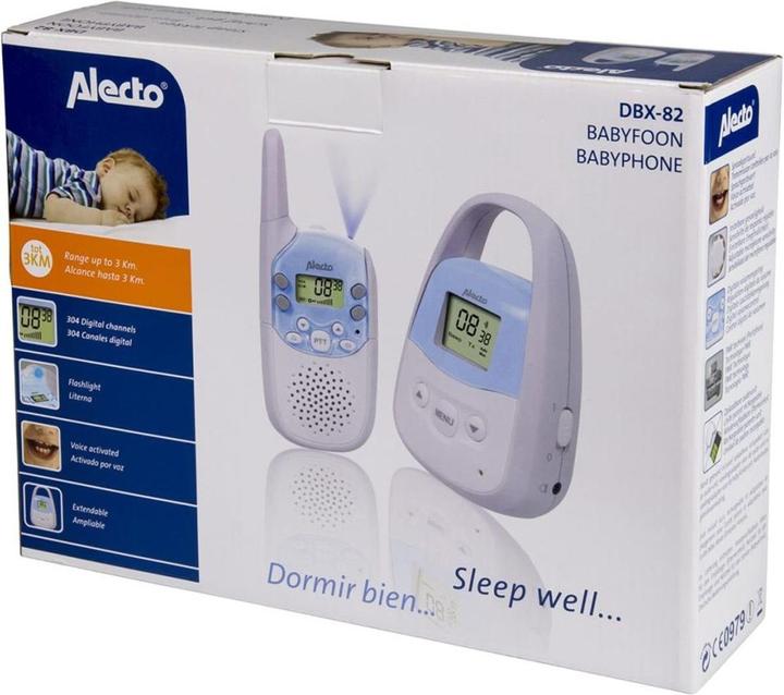 Image du produit Alecto Dbx-82 (Babyphone Audio, 3000 m)